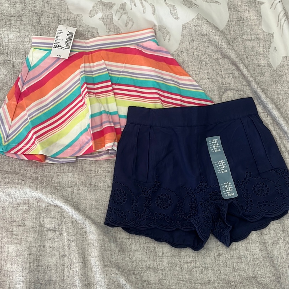 🌟Short/Skort bundle size 18-24m🦋